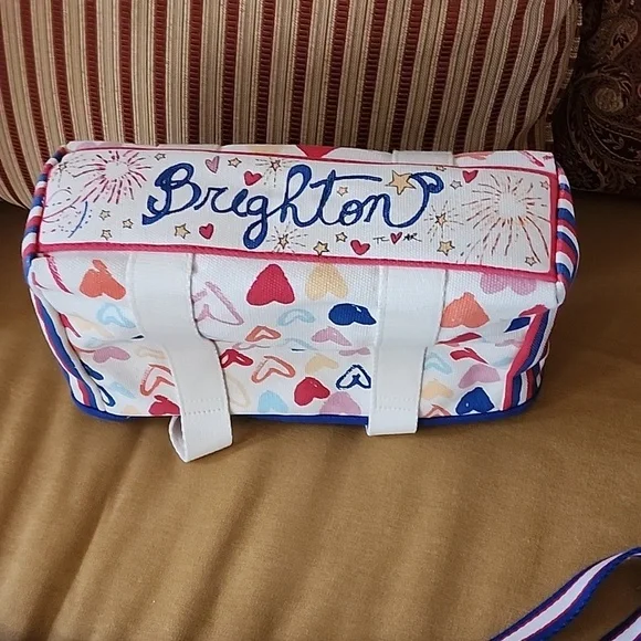 BRIGHTON RED WHITE & YOU MINI TOTE - Picture 4 of 8